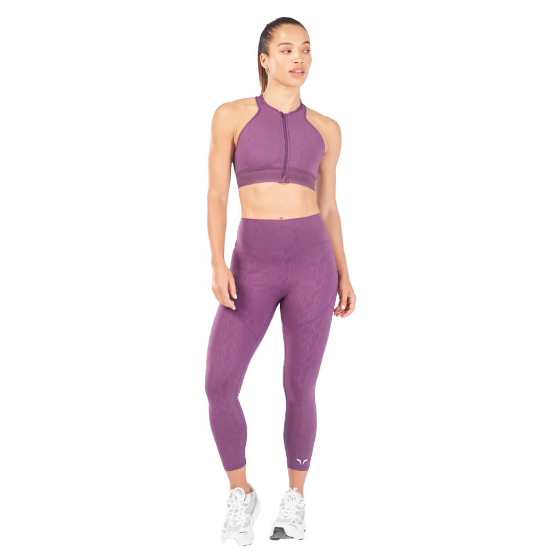 Serpent Zip Up Sports Bra - Image 3