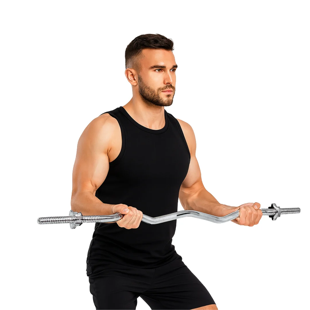 Weight Lifting Zigzag Bar - 119 cm - Image 2