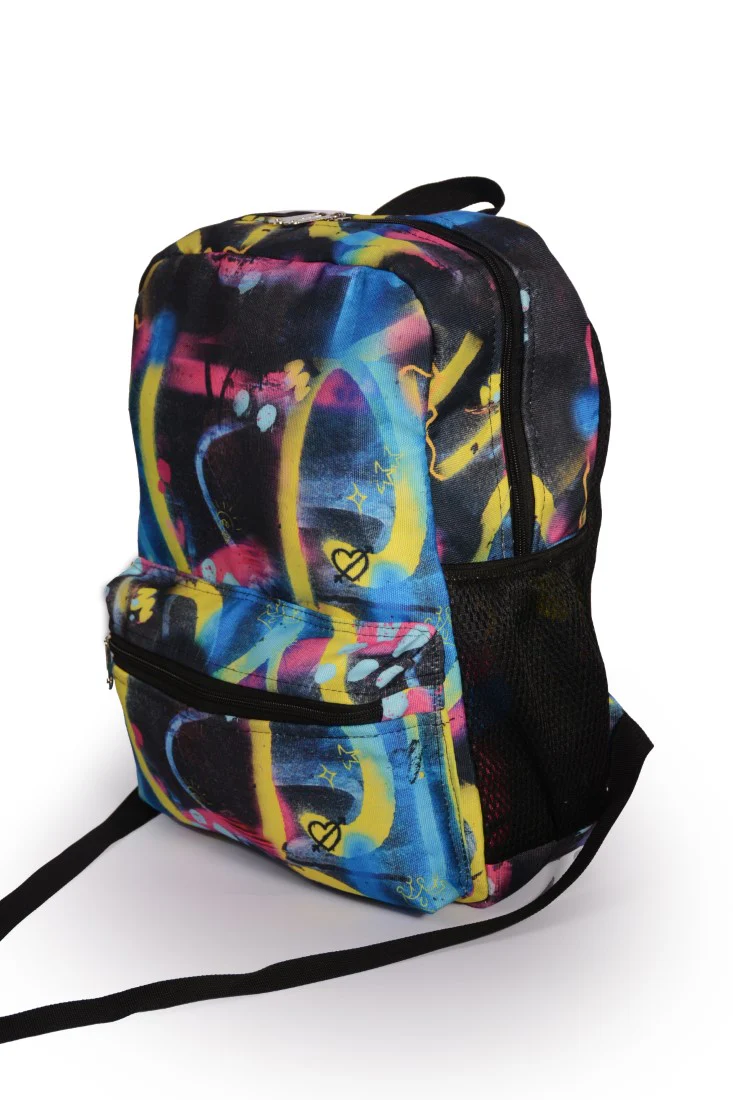 Graffiti Her Small Backpack - Image 3