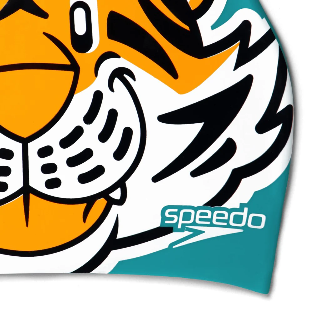 Printed Character Swimming Cap - Image 2