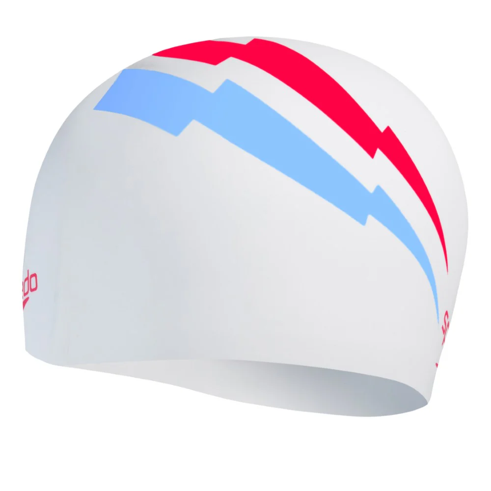 Slogan Print Swimming Cap - Image 2