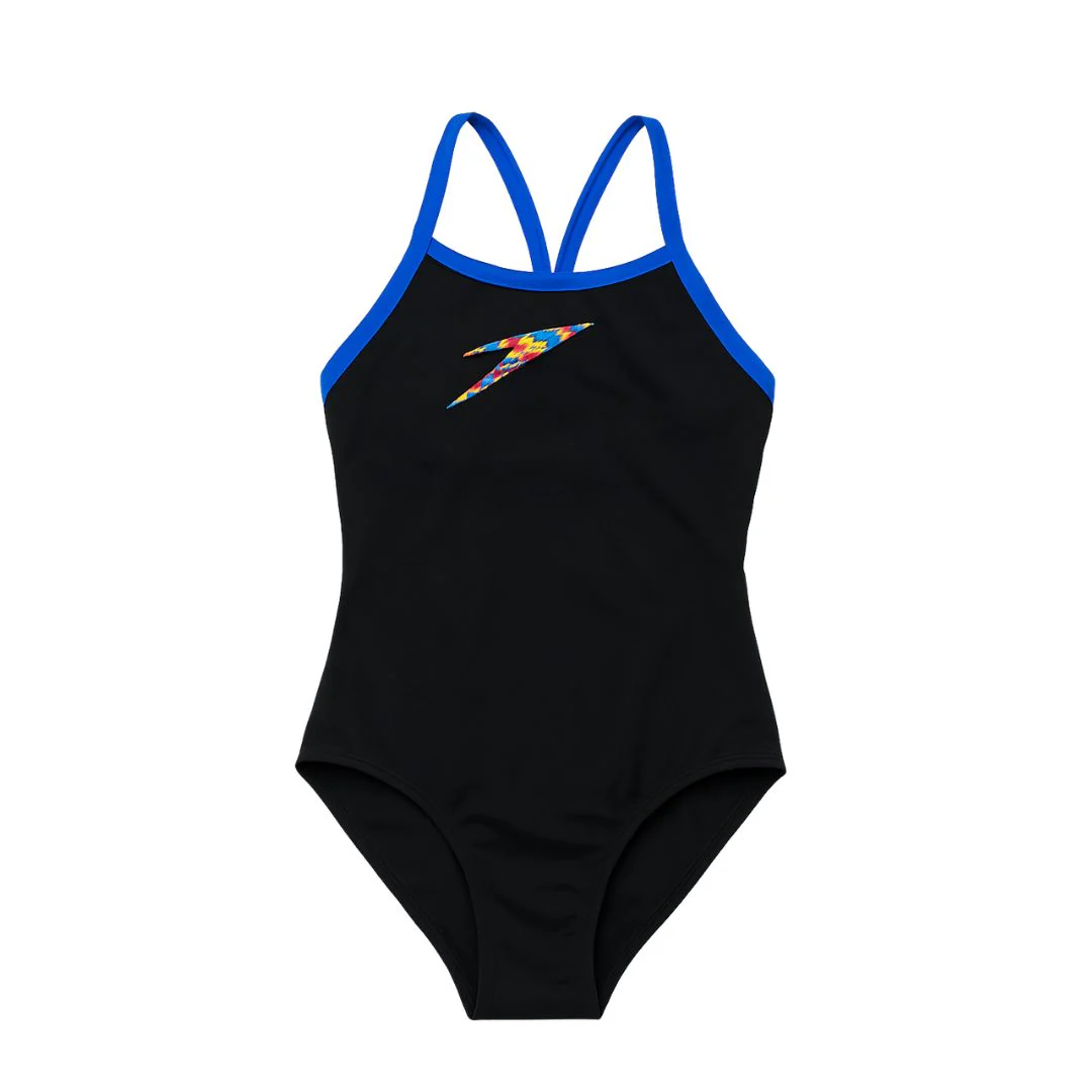 Boom Placement Thinstrap Muscleback Swimsuit