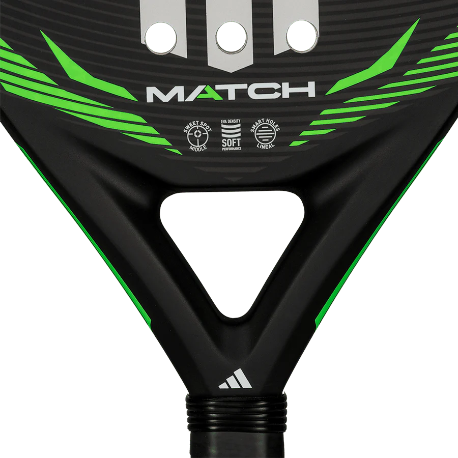Match Black Lime 2026 Padel Racket - Image 3