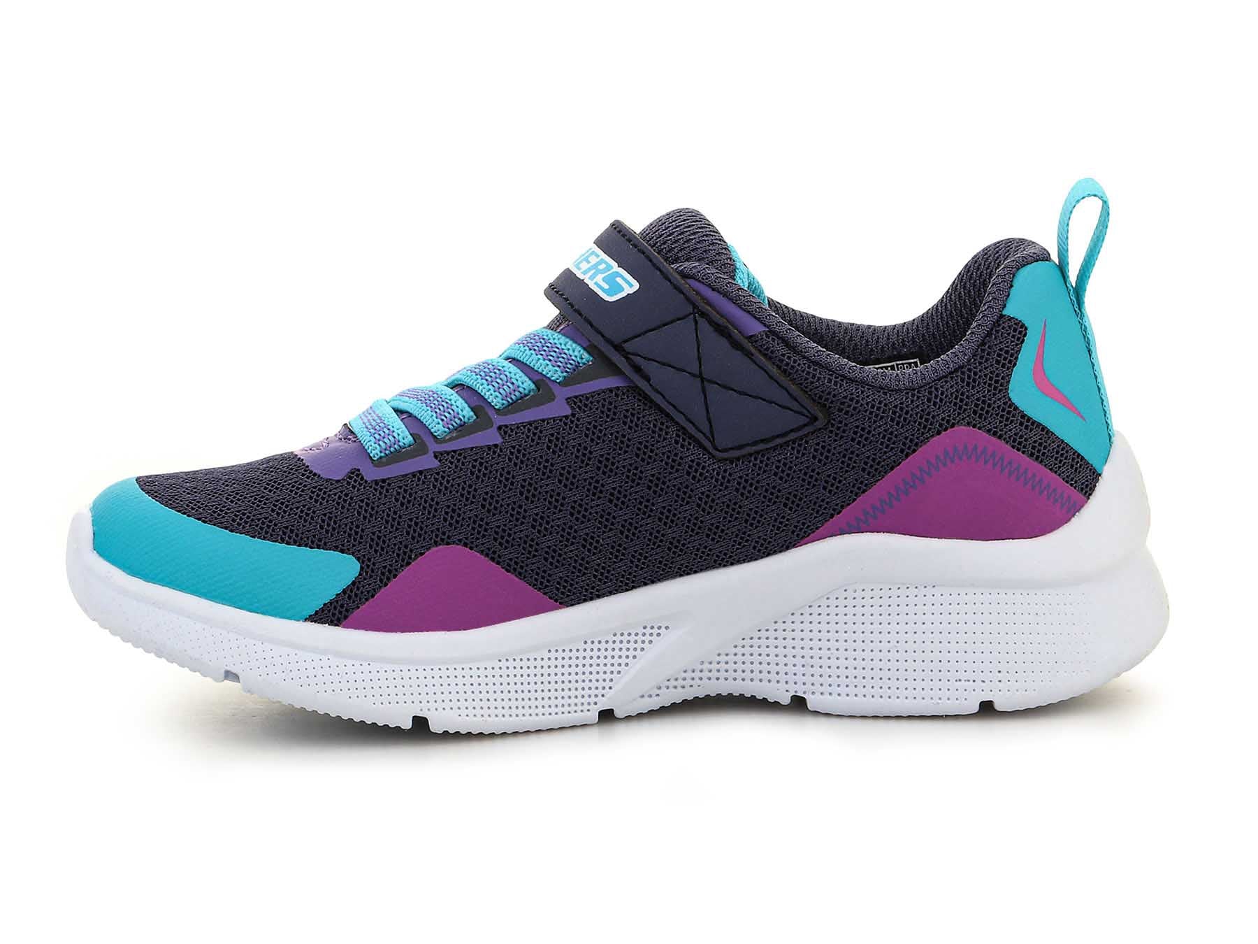 Skechers Girls Training Shoes Slip-On Sneakers Microspec - Image 4