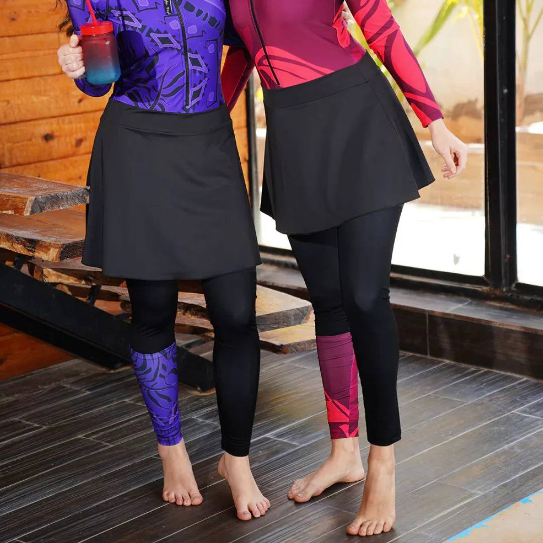 Long Swim Skirt - Image 2