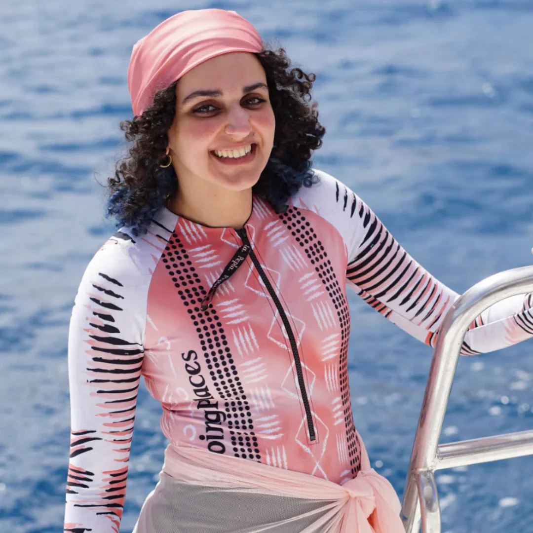 Bold Peach Turban - Image 2