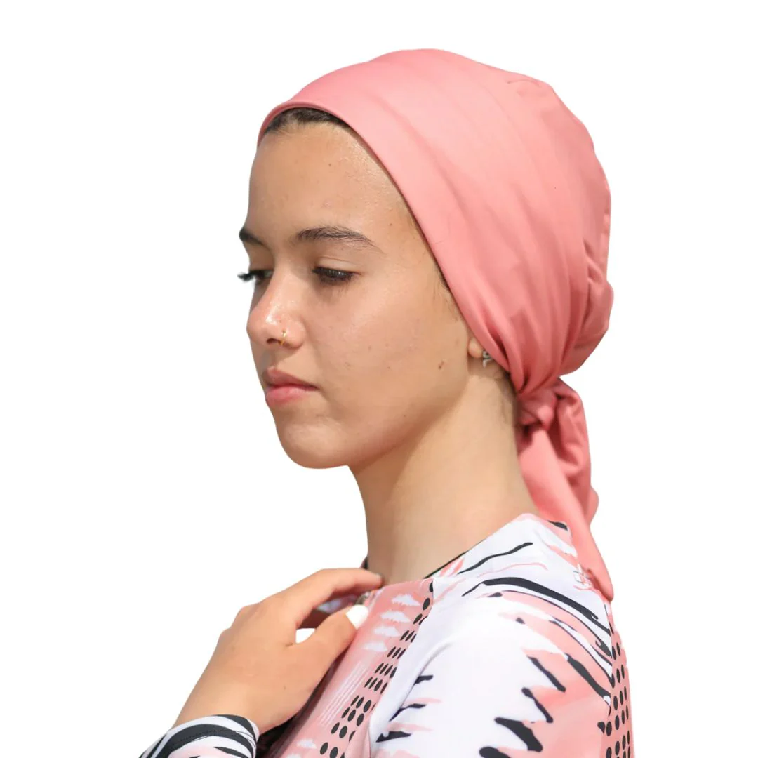 Bold Peach Turban - Image 3