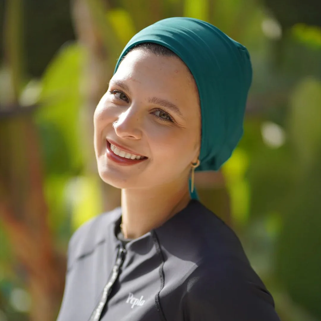 Bold Teal Turban - Image 2