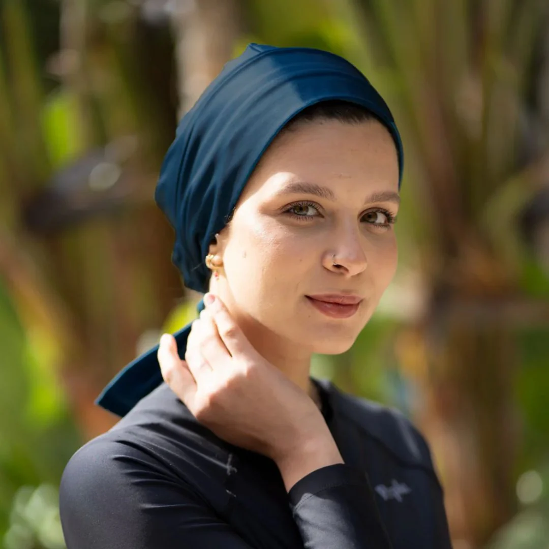 Dark Teal Turban - Image 2