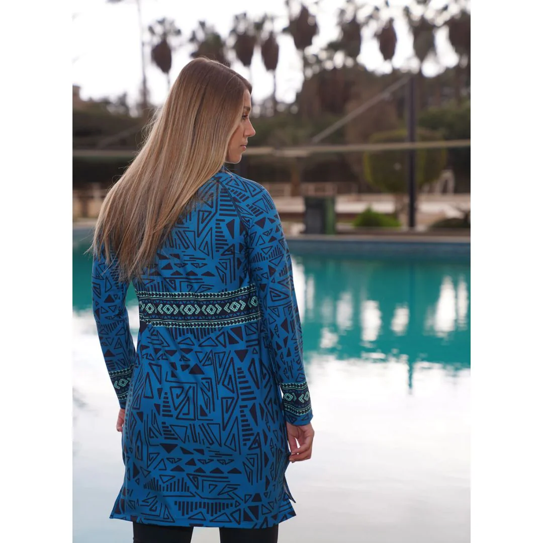 Boho Hemline Long Rashguard - Image 4