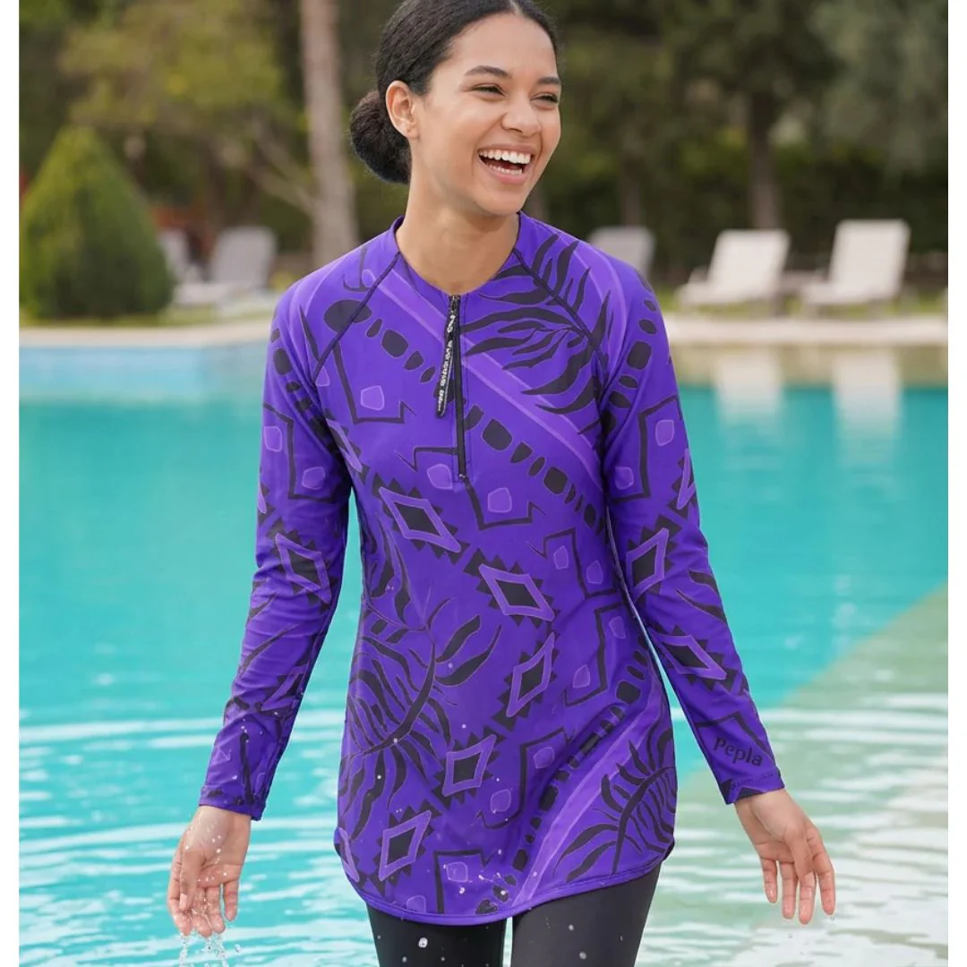 Indigo Long Rashguard - Image 2