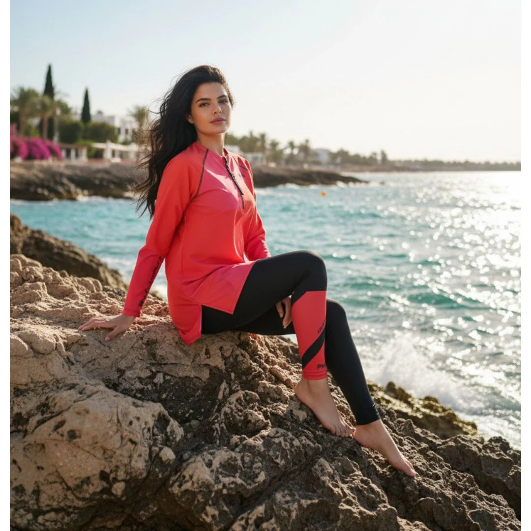 Summer Vibes Long Rashguard - Image 3