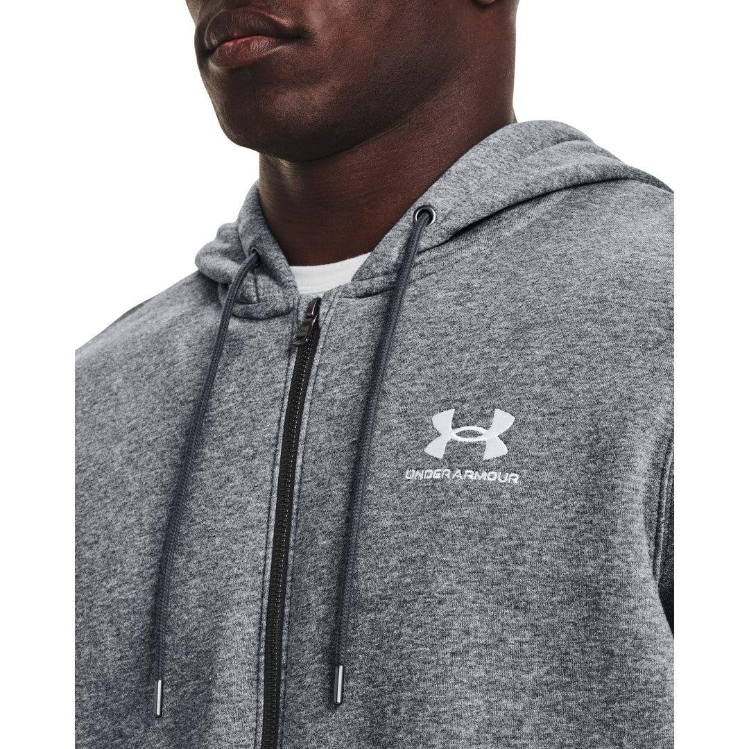 Essential Fleece Full Zip Sweatshirt - Image 4