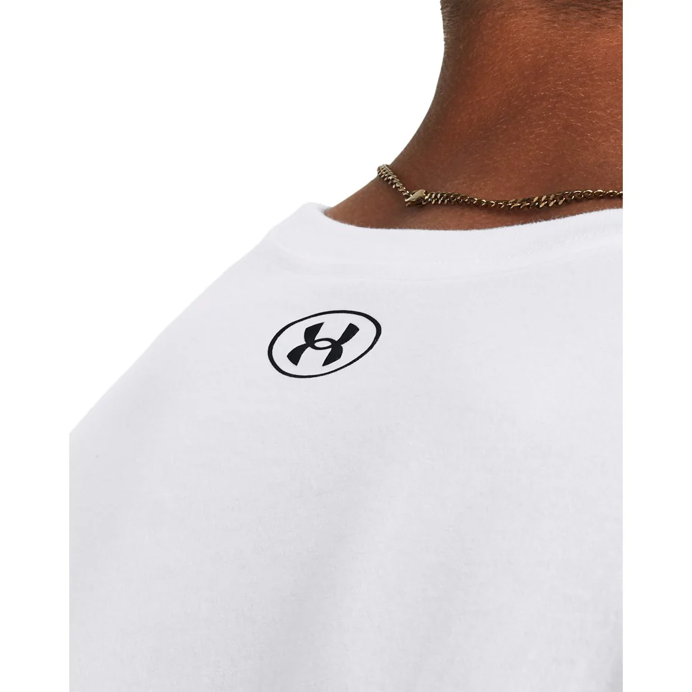 UA Camo Chest Stripe Short Sleeve - Image 4