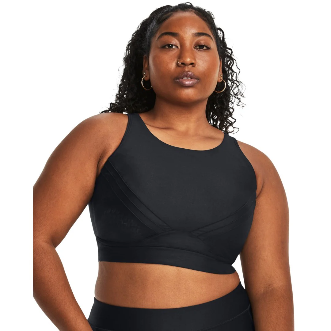 Infinity Pintuck Mid Support Sports Bra - Image 11