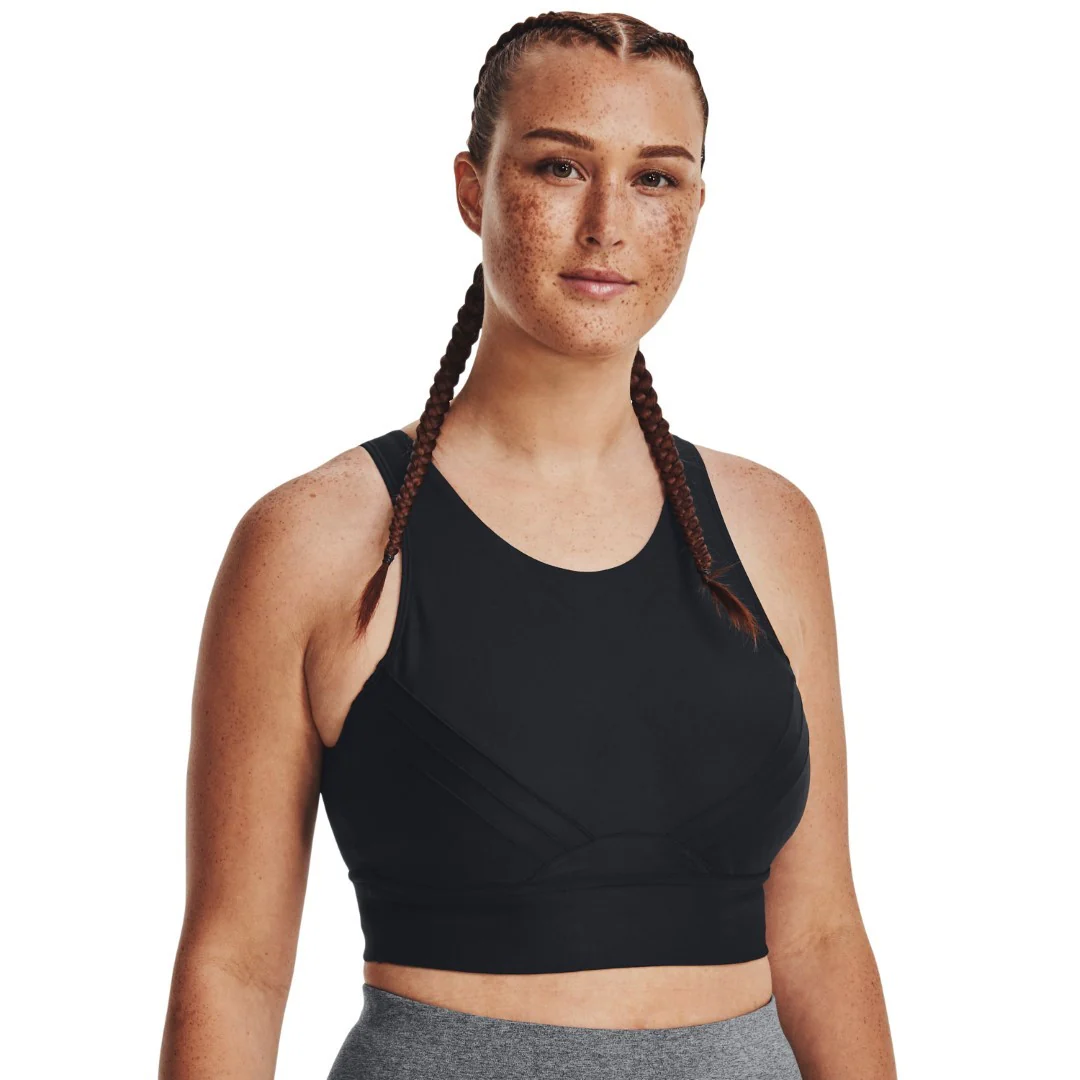 Infinity Pintuck Mid Support Sports Bra - Image 3
