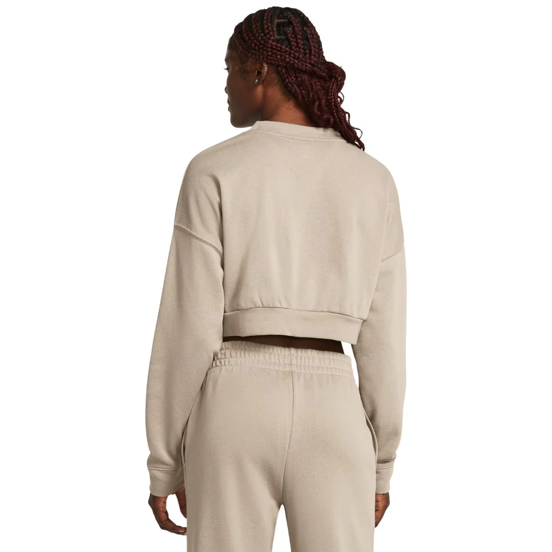 Rival Terry Oversized Crop Sweatshirt - Image 2