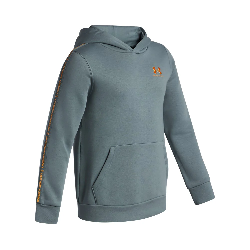 UA Icon Fleece Taping Hoodie - Image 2