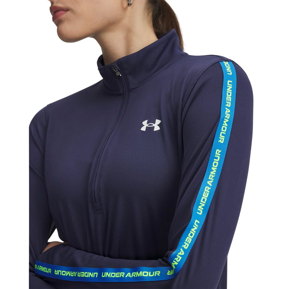 UA Tech™ Wordmark Tape Zip T-shirt - Image 3