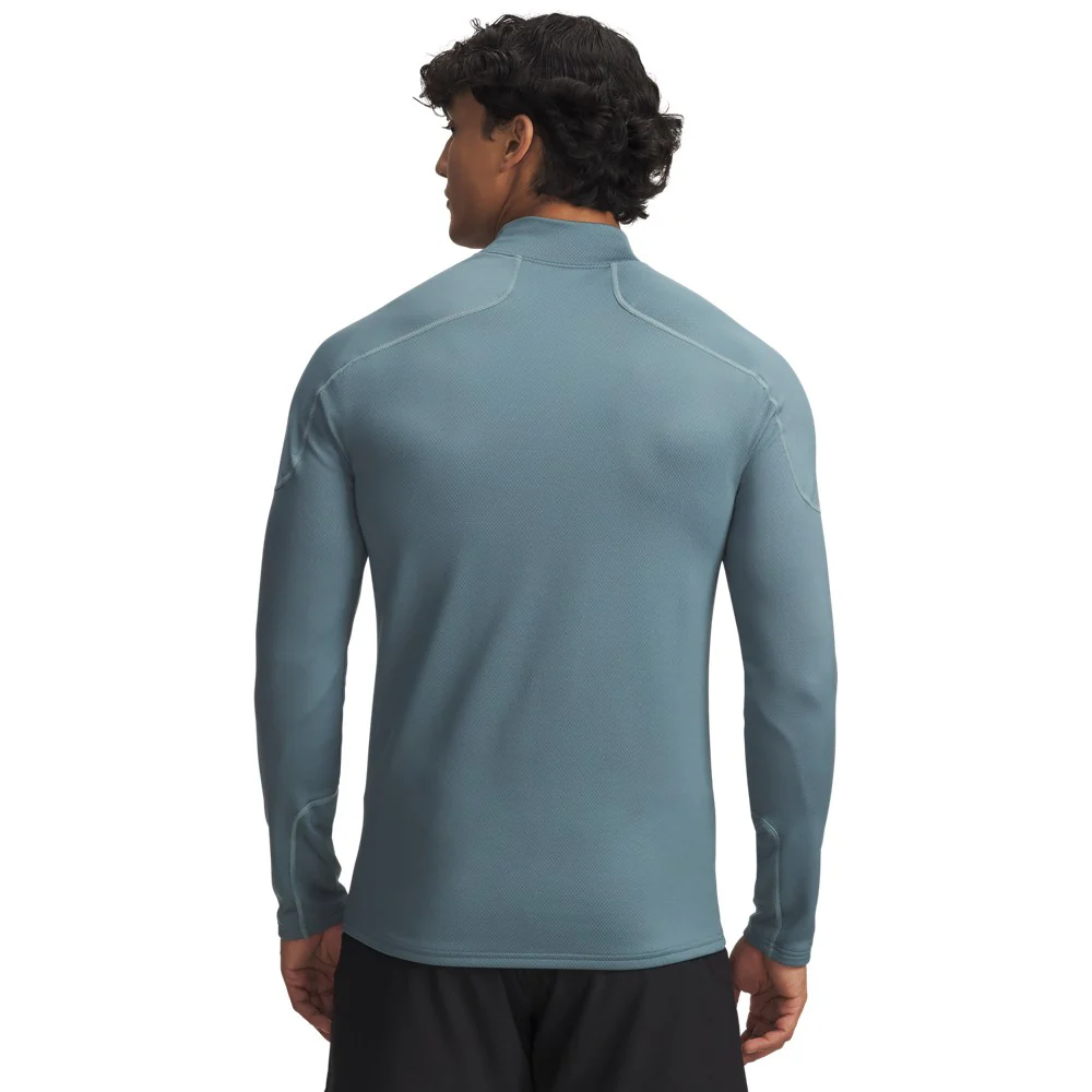 UA Cold Weather Grid Long Sleeve Mock Neck Top - Image 2