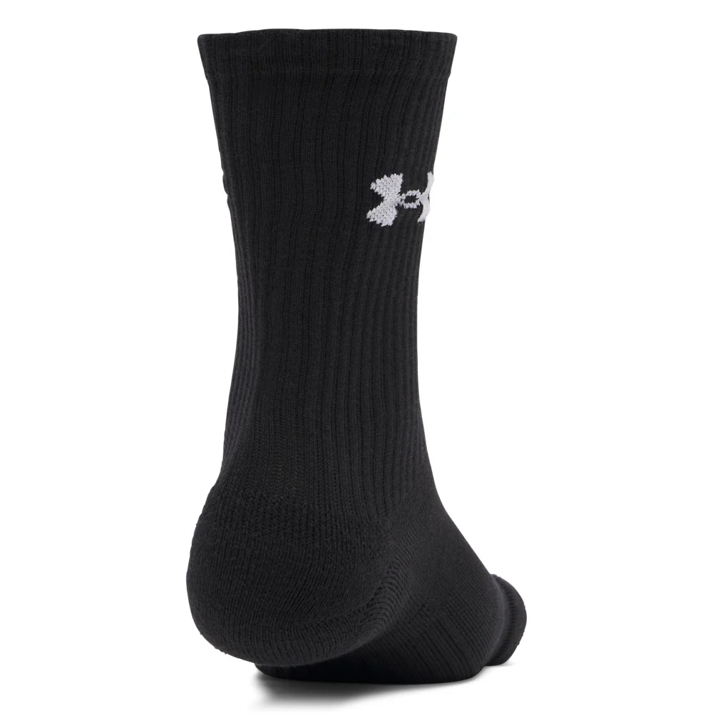 UA Performance Cotton 3-Pack Crew Socks - Image 2