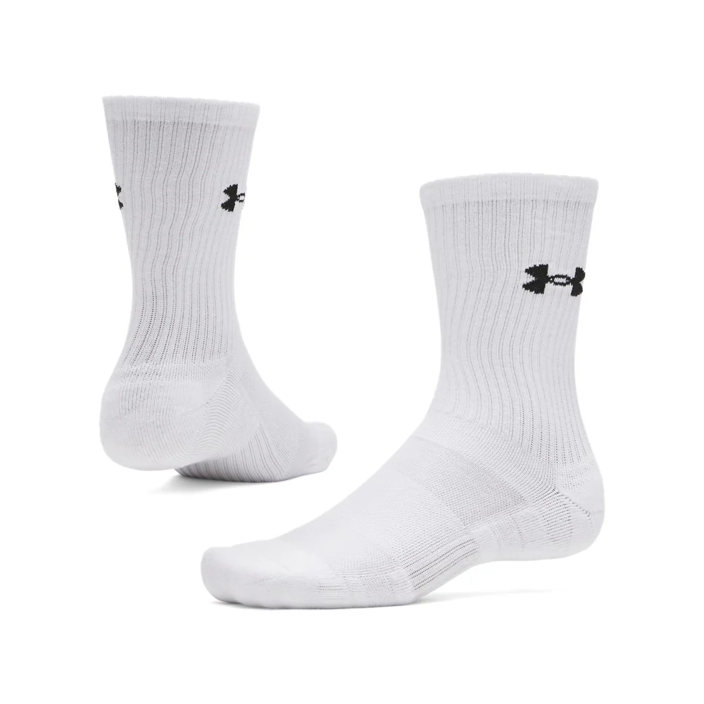 UA Performance Cotton 3-Pack Crew Socks
