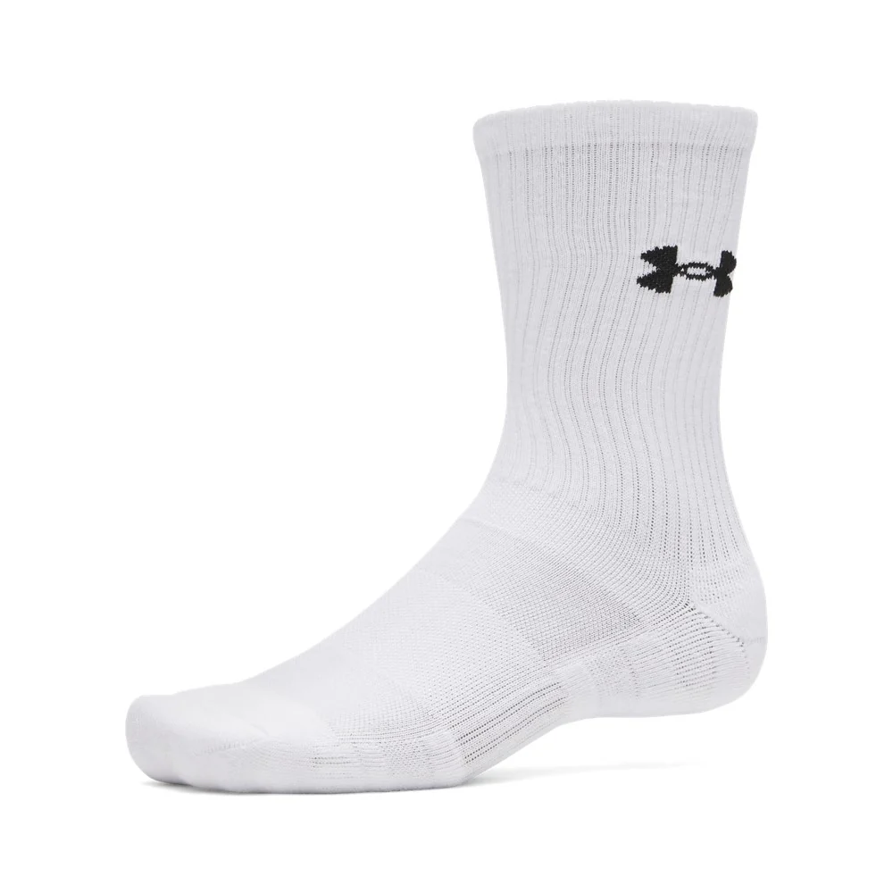 UA Performance Cotton 3-Pack Crew Socks - Image 2