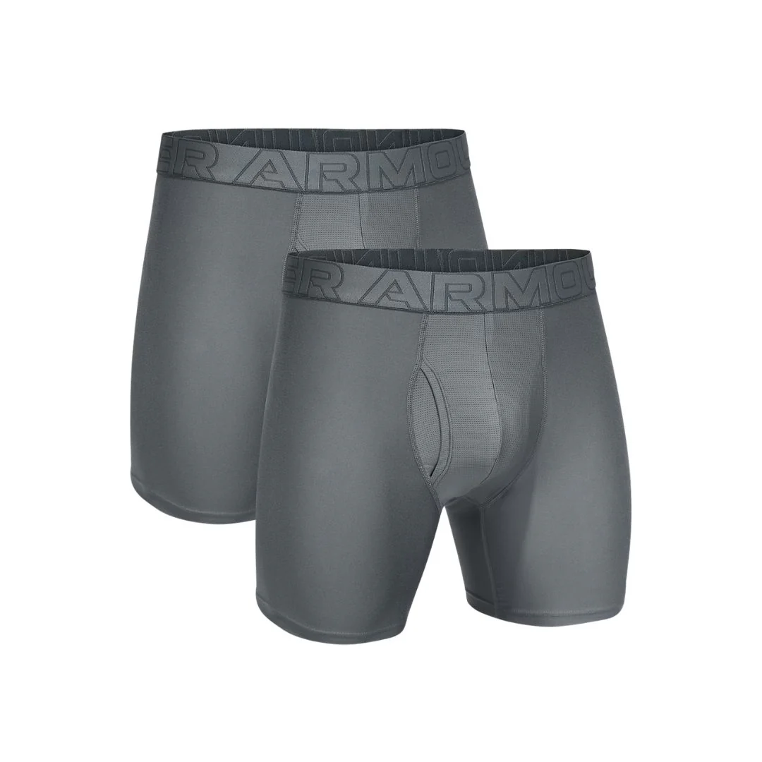 UA Essential Tech 6" 2-Pack Boxerjock®