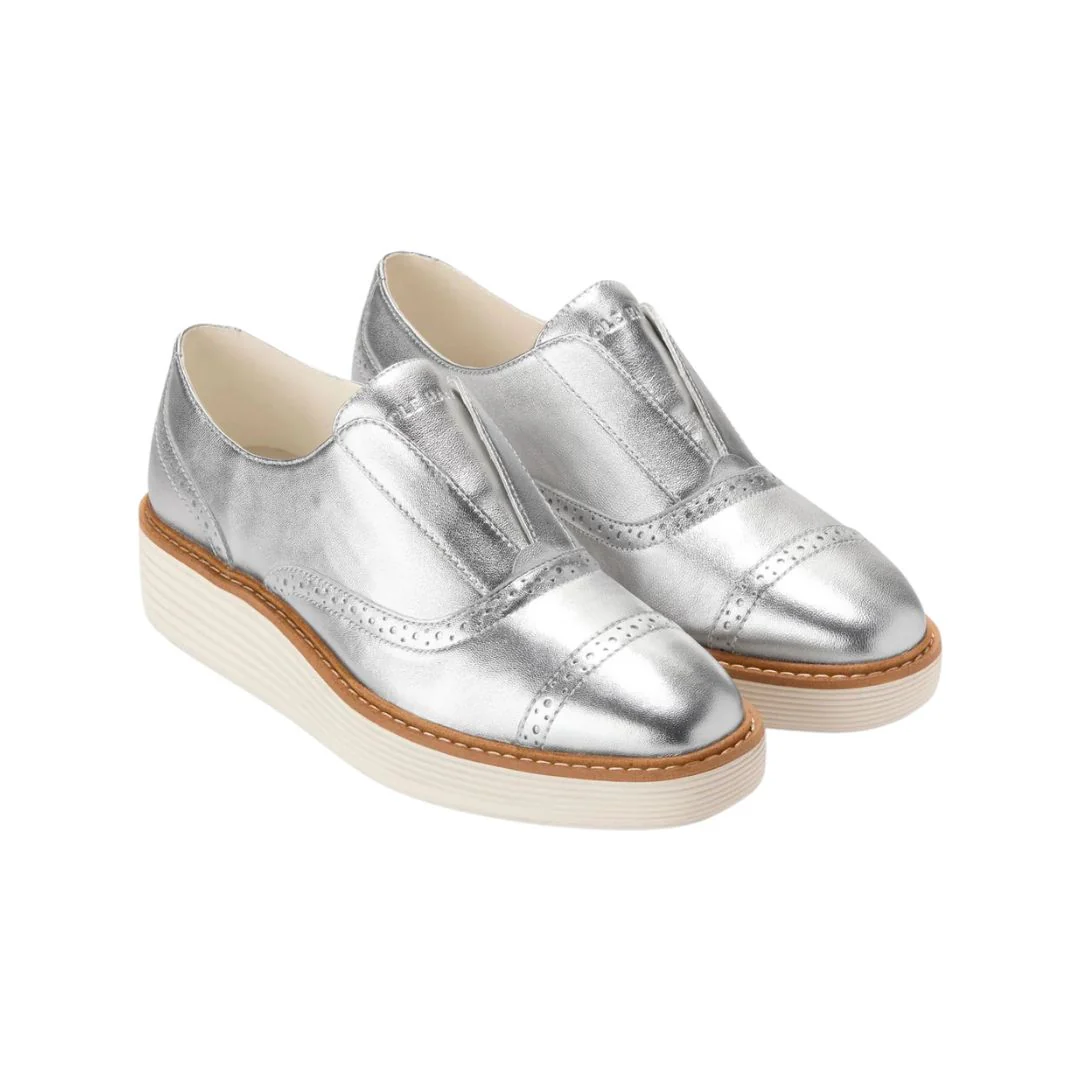 OriginalGrand Platform Laceless Oxfords - Image 4