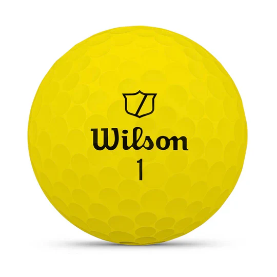 Duo Soft Golf Ball Yellow 12-Ball - Image 2