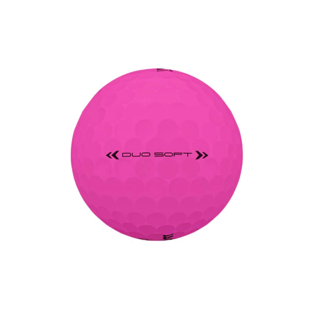 Duo Soft Golf Ball Pink 12-Golf Ball - Image 2
