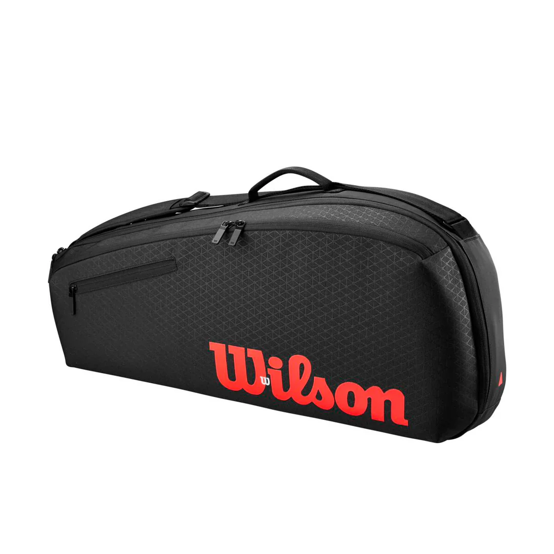 Clash V3 3Pk Racquet Bag Black/Infrared - Image 2