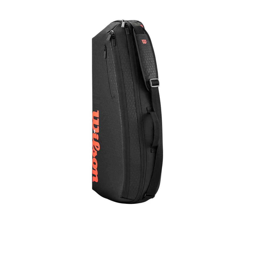 Clash V3 3Pk Racquet Bag Black/Infrared - Image 5
