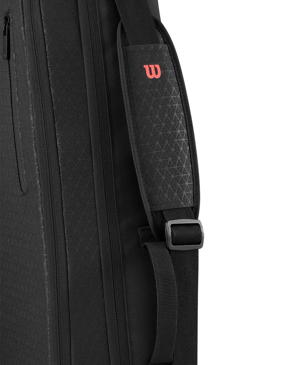 Clash V3 3Pk Racquet Bag Black/Infrared - Image 7