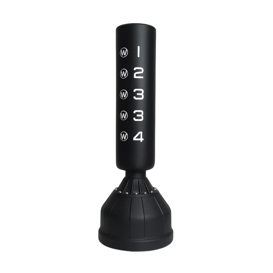 Punching Bag With Base/Marks For Training - 180 Cm