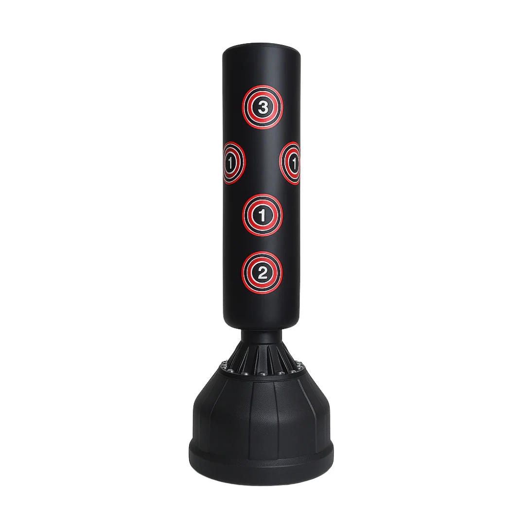Punching Bag With Base/Numbers For Training - 180 Cm